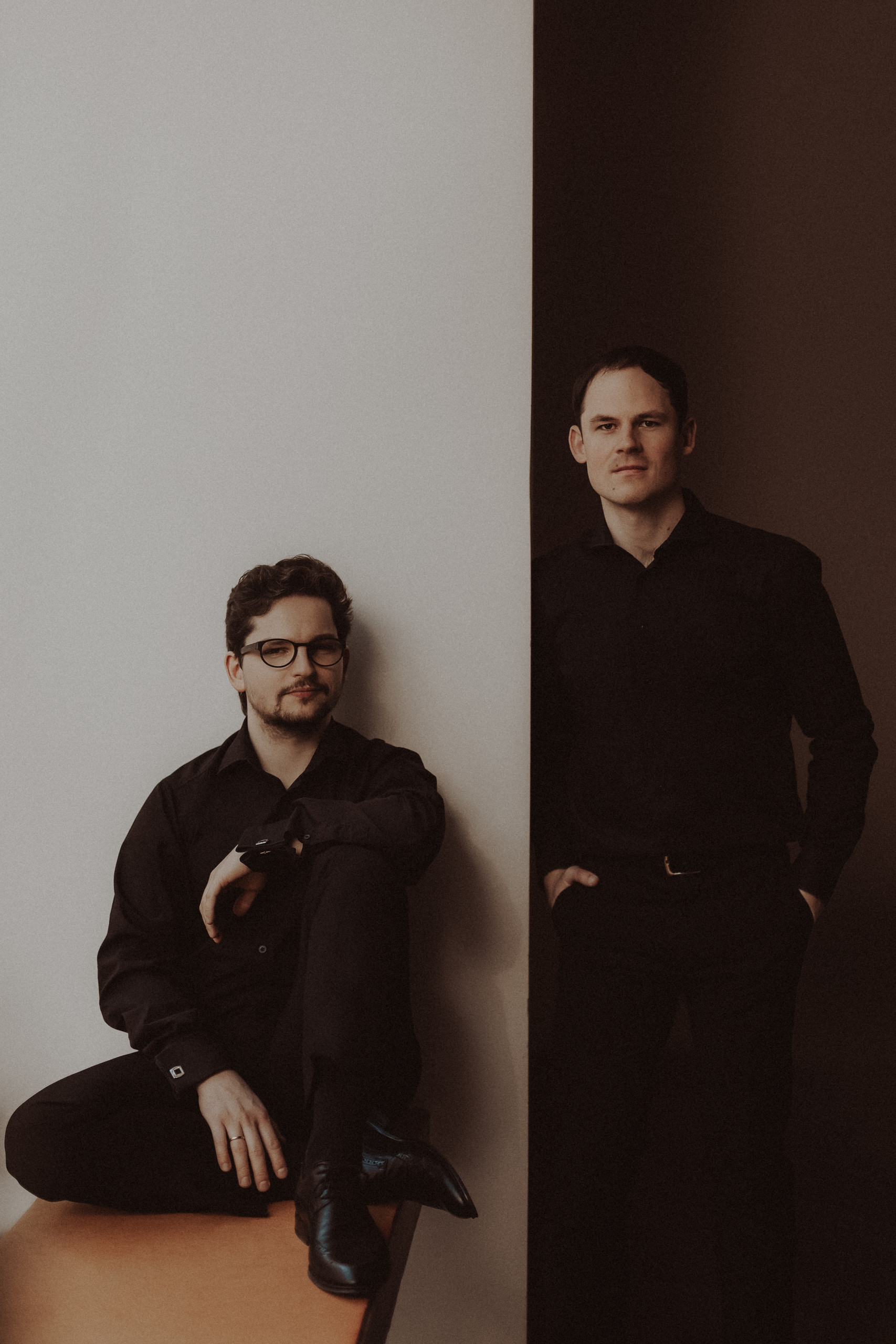 Žilvinas Brazauskas und Peter Fleckenstein